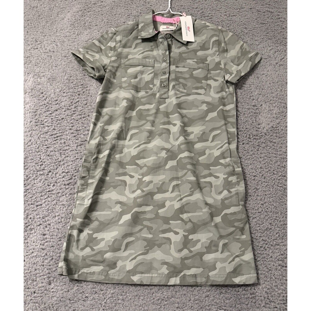 Vineyard Vines‎ Girls Margo Utility Dress Large NWT